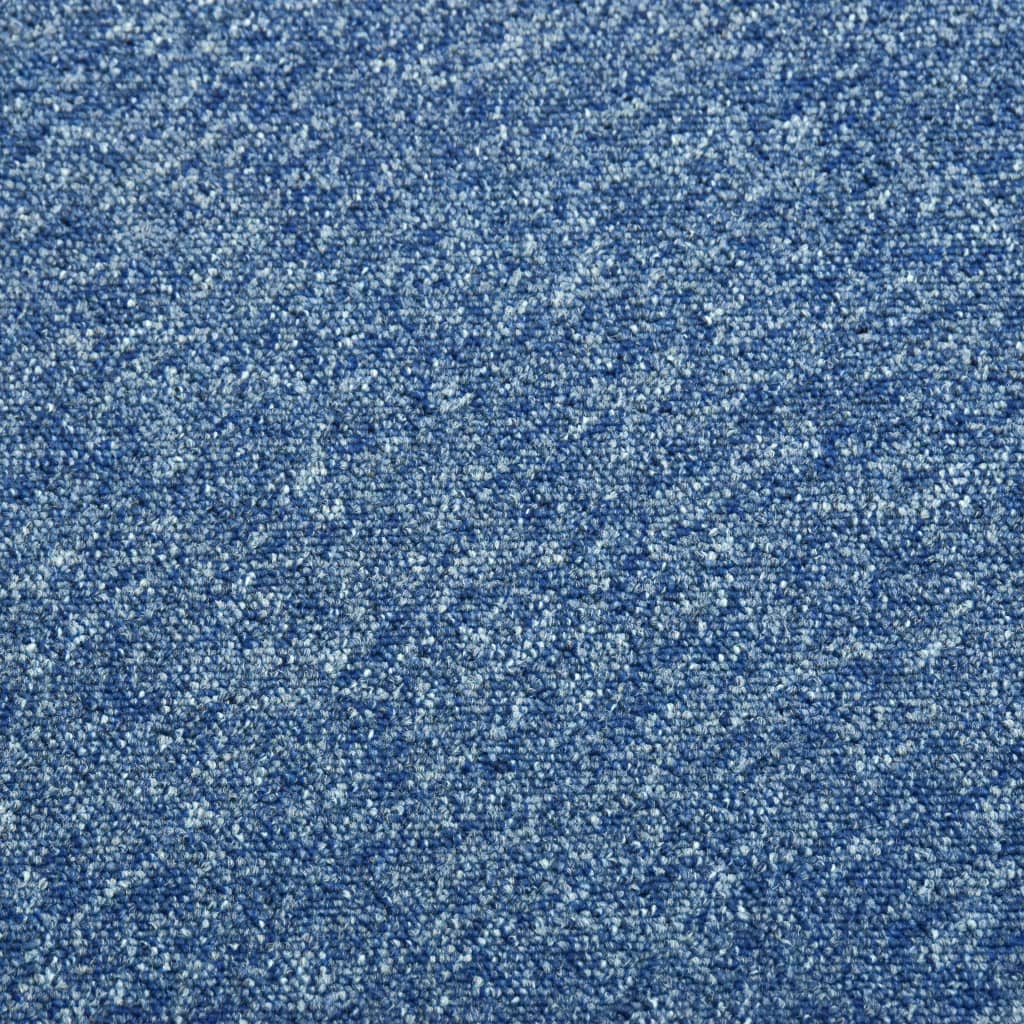 Carpet tiles 20 pcs. 5 m² 50x50 cm blue