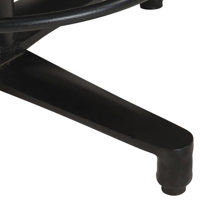 Bar stools 2 pcs. 76 cm genuine leather