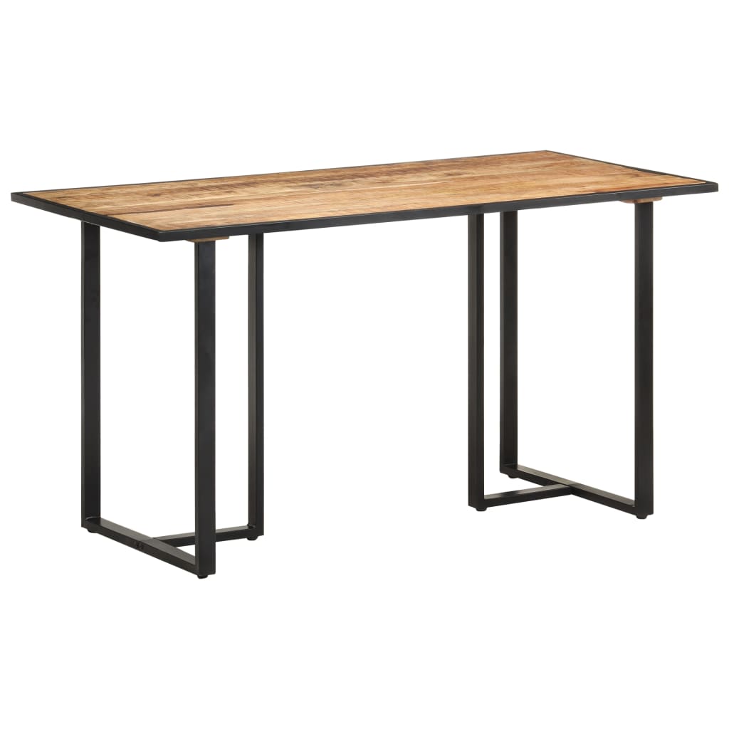 Dining table 140 cm rough mango wood