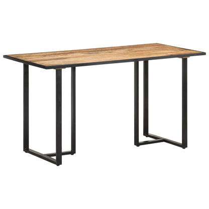 Dining table 140 cm rough mango wood