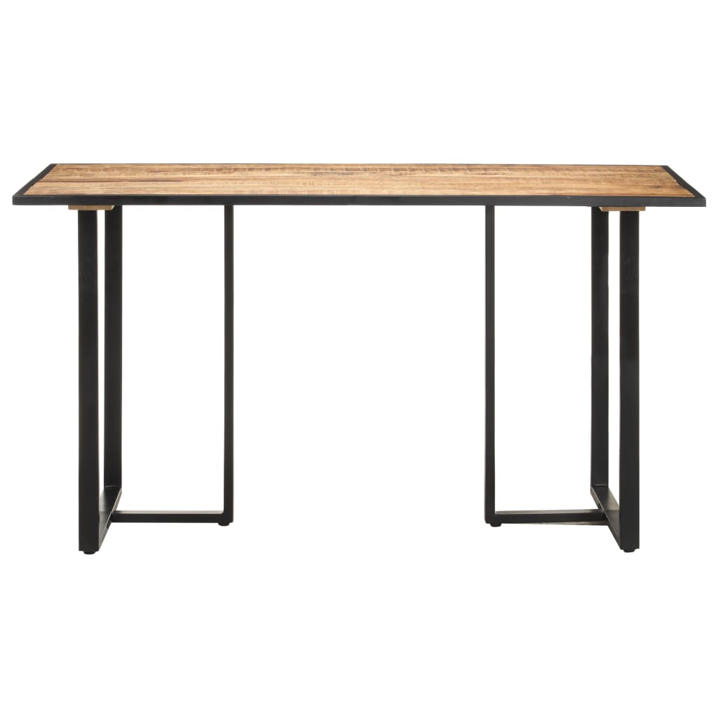 Dining table 140 cm rough mango wood