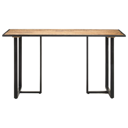 Dining table 140 cm rough mango wood