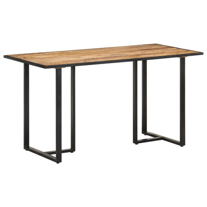 Dining table 140 cm rough mango wood