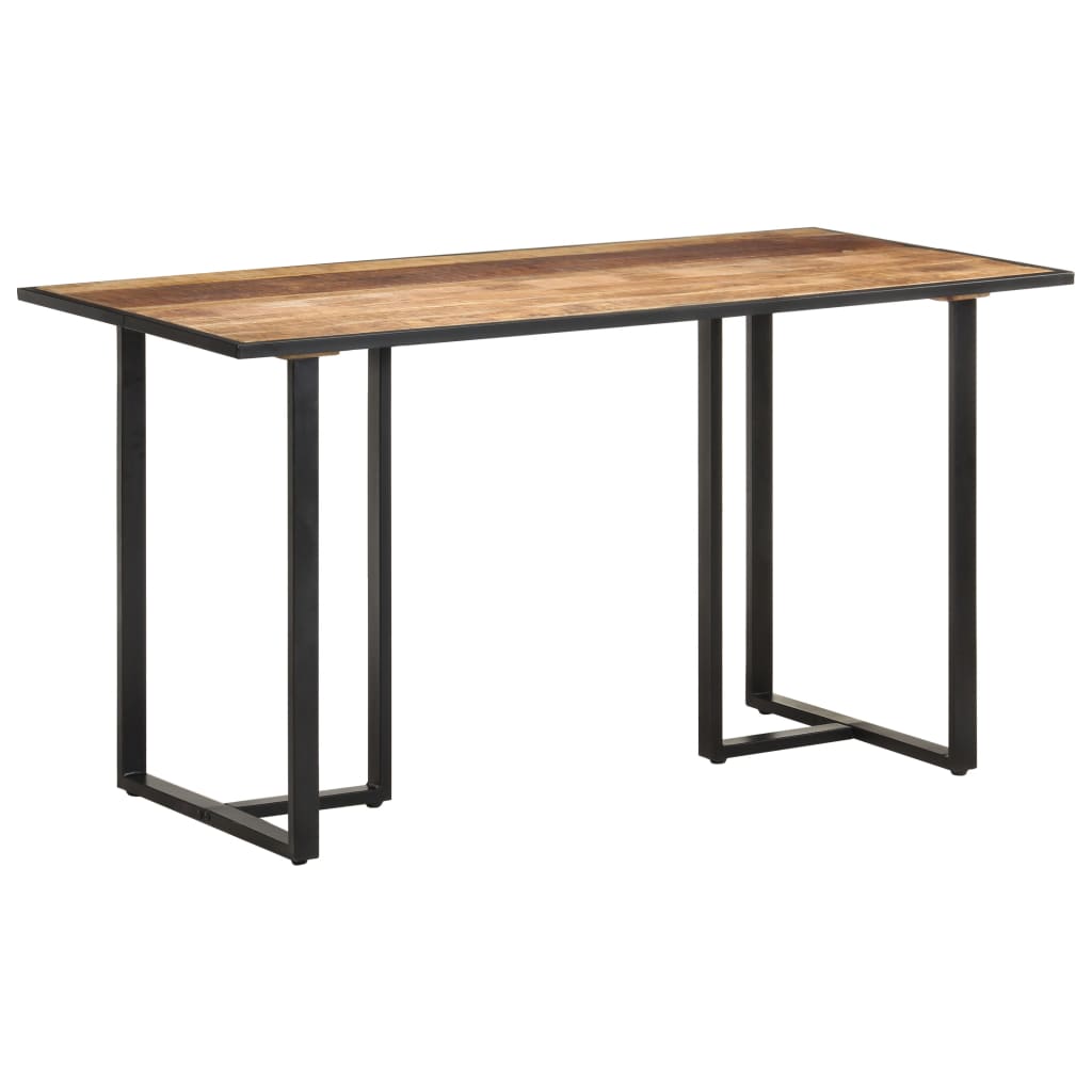 Dining table 140 cm rough mango wood