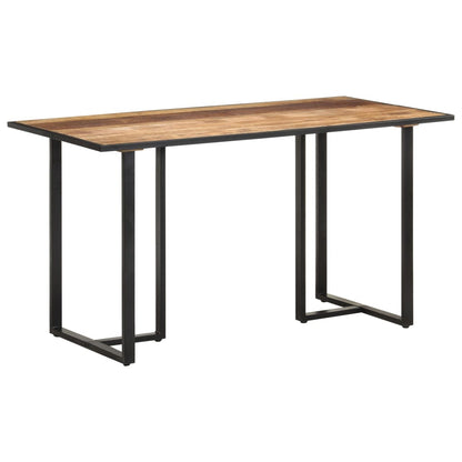 Dining table 140 cm rough mango wood
