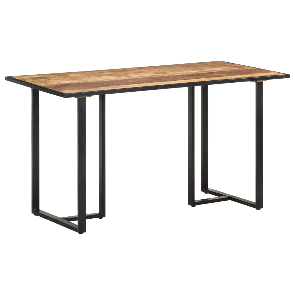Dining table 140 cm rough mango wood
