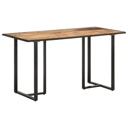 Dining table 140 cm rough mango wood