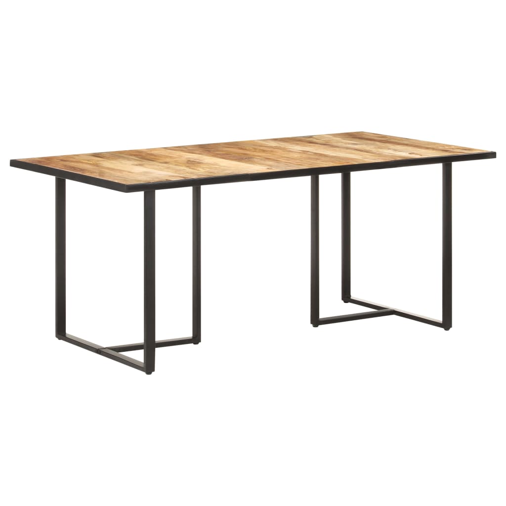 Dining table 180 cm rough mango wood