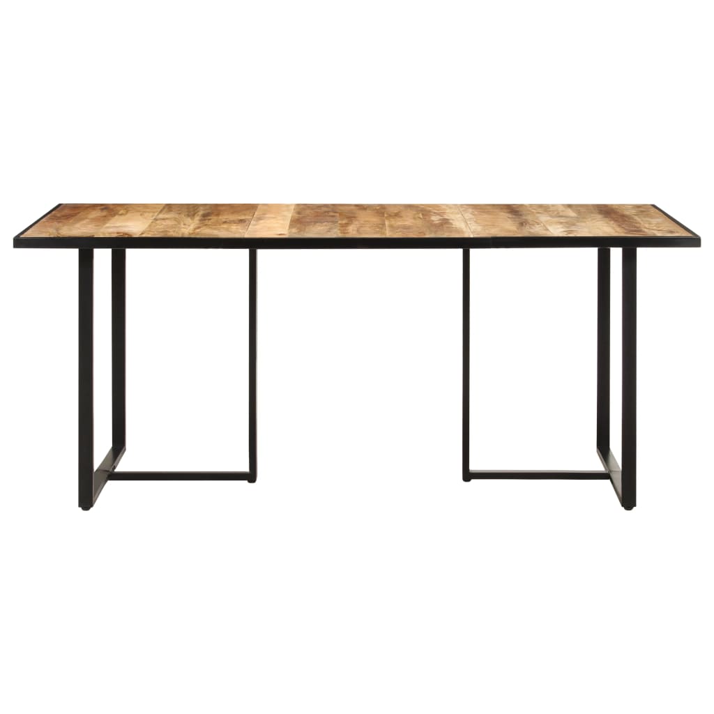 Dining table 180 cm rough mango wood