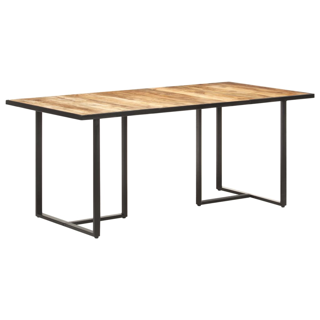 Dining table 180 cm rough mango wood