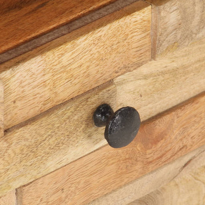 TV-Schrank 90x30x35 cm Mango Massivholz