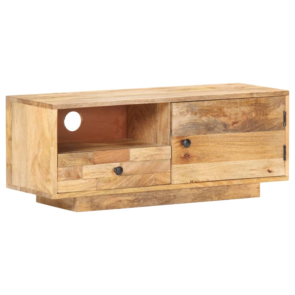 TV-Schrank 90x30x35 cm Mango Massivholz