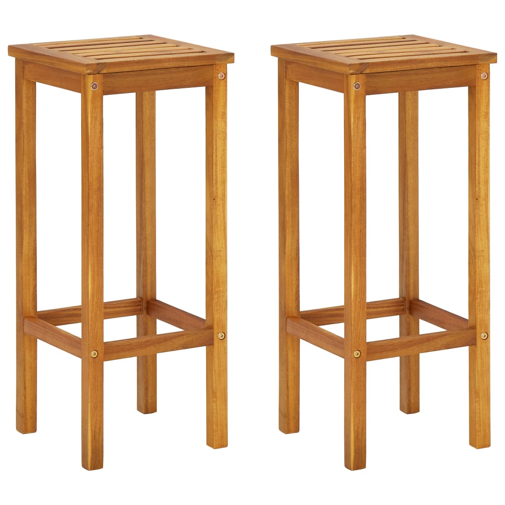 3-piece balcony bar set solid acacia wood