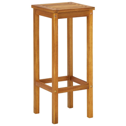 3-piece balcony bar set solid acacia wood