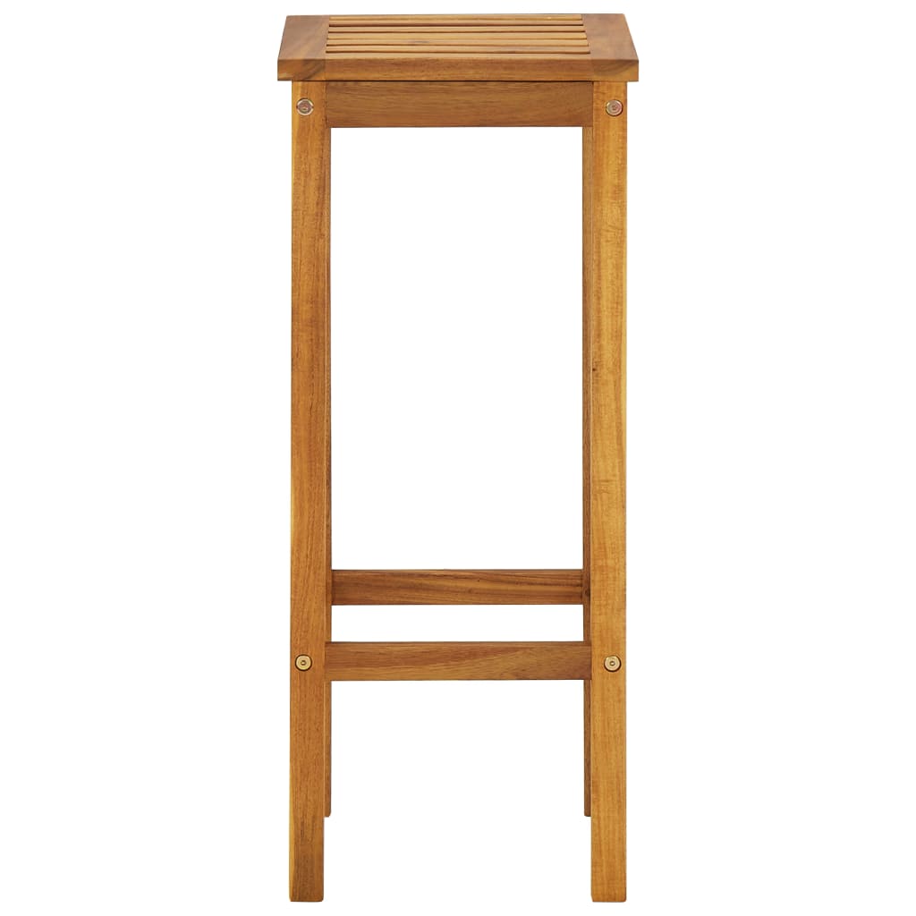 3-piece balcony bar set solid acacia wood