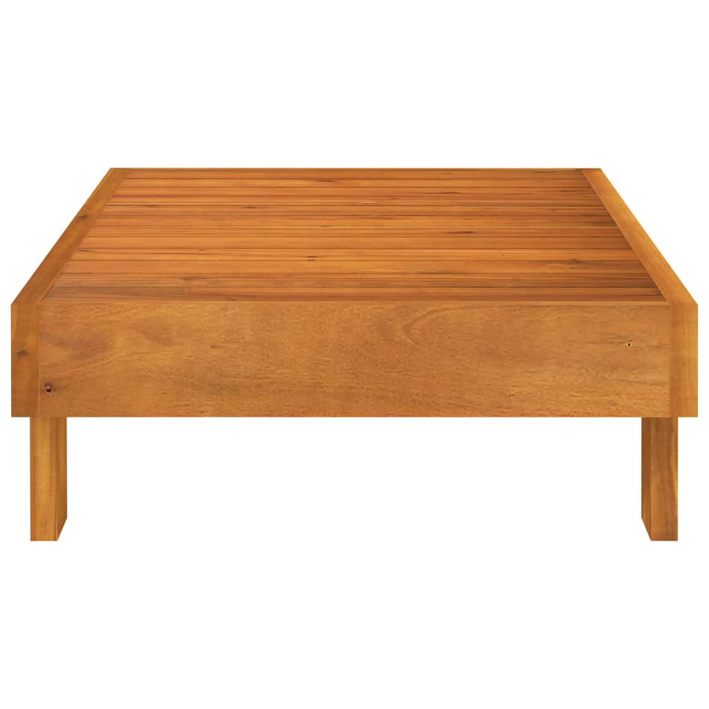 2 kom. Vrtna garnitura za sjedenje s jastucima od krem ​​bijelog drveta akacije