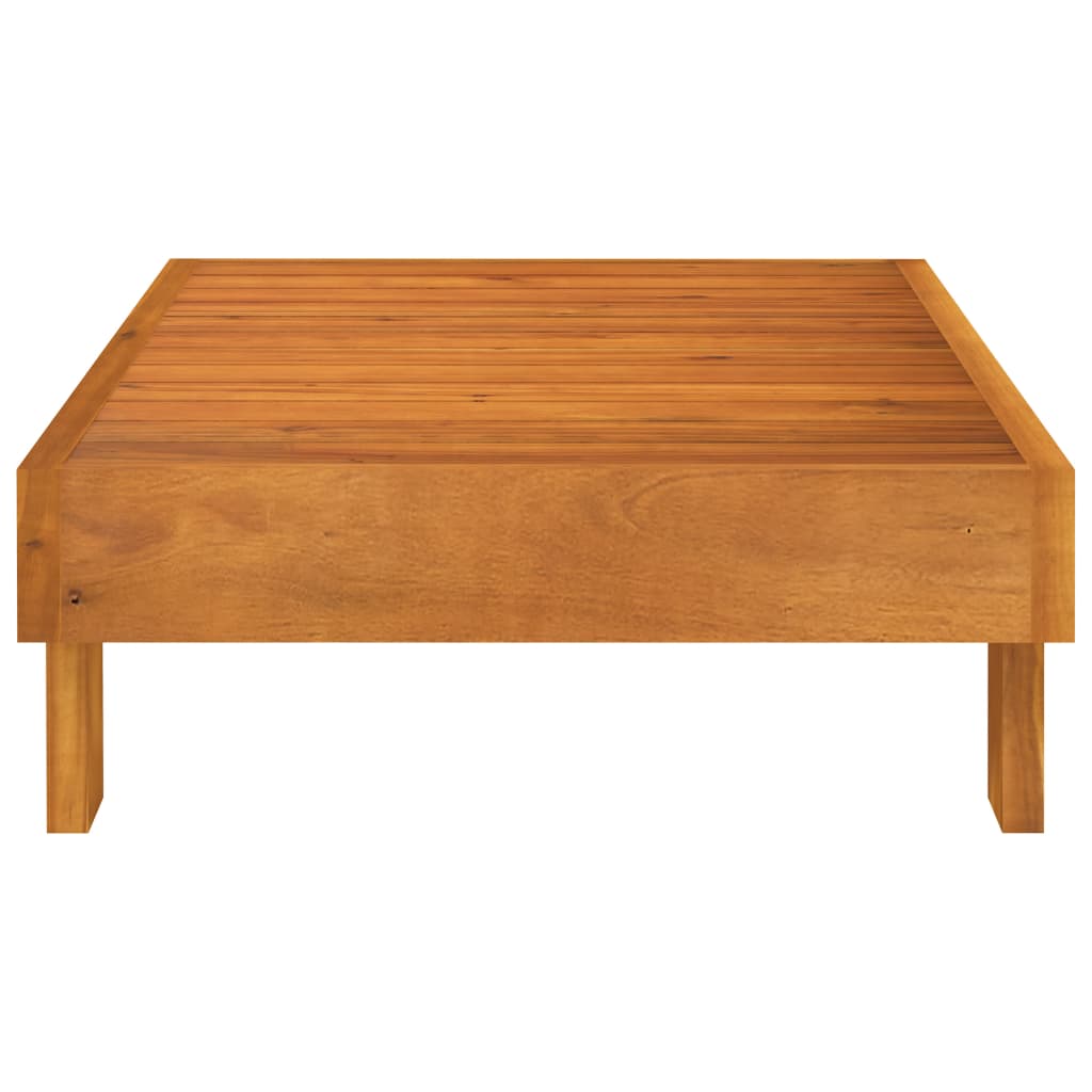 2 kom. Vrtna garnitura za sjedenje s jastucima od drva akacije tamno sive boje