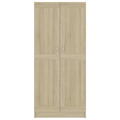 Bücherschrank Sonoma-Eiche 82,5x30,5x185,5 cm Holzwerkstoff