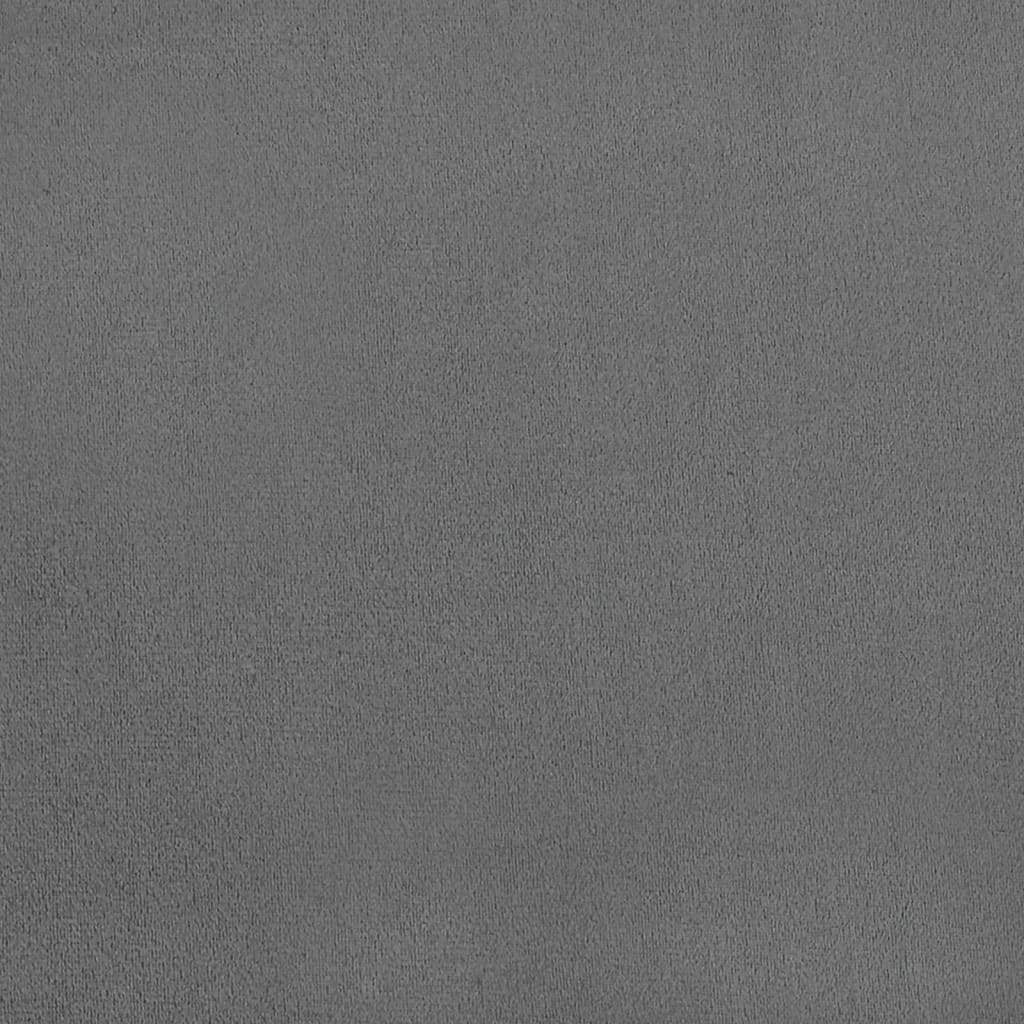 Esszimmerstühle 4 Stk. Hellgrau Samt