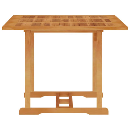 Garden table 150x90x75 cm solid teak wood