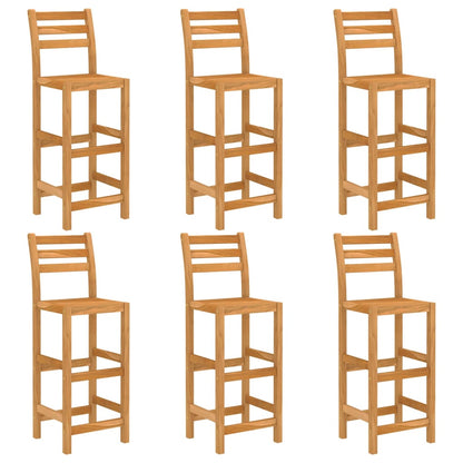 7 kom. Vrtna barska garnitura od punog bagremovog drveta