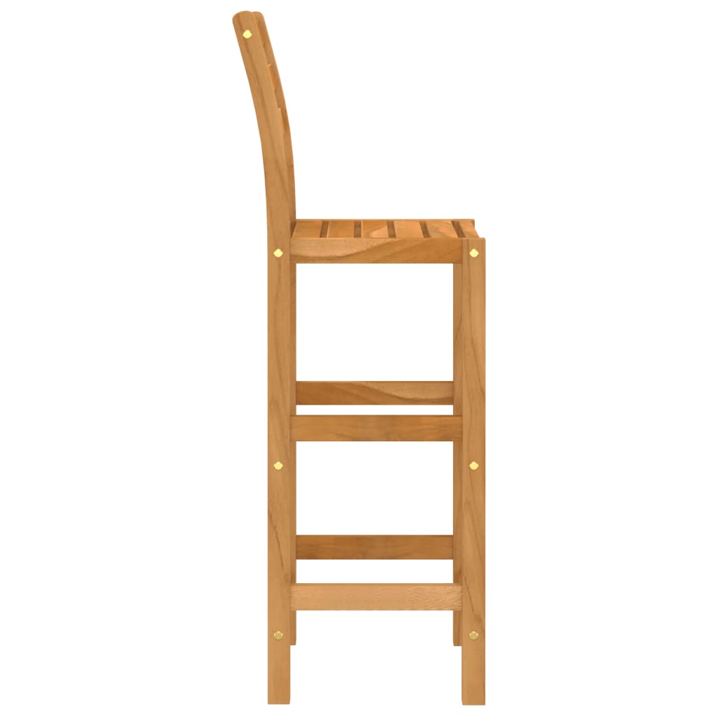 7 kom. Vrtna barska garnitura od punog bagremovog drveta