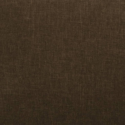 Sessel Dunkelbraun Stoff