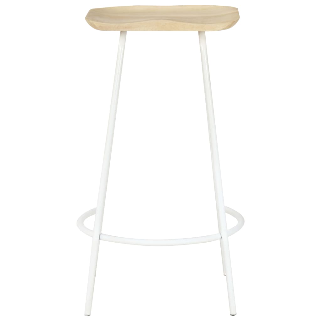 Bar stools 4 pcs. Mango solid wood