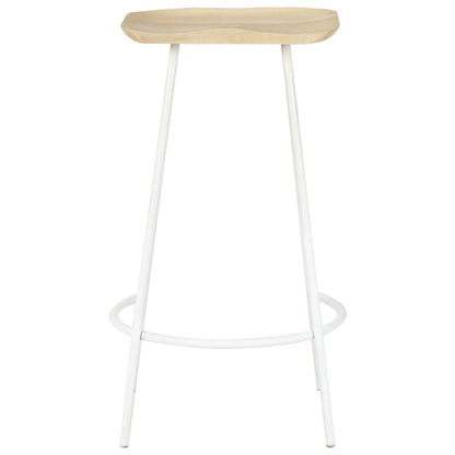 Bar stools 4 pcs. Mango solid wood