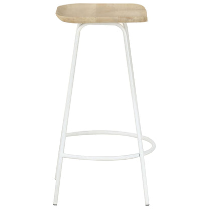 Bar stools 4 pcs. Mango solid wood