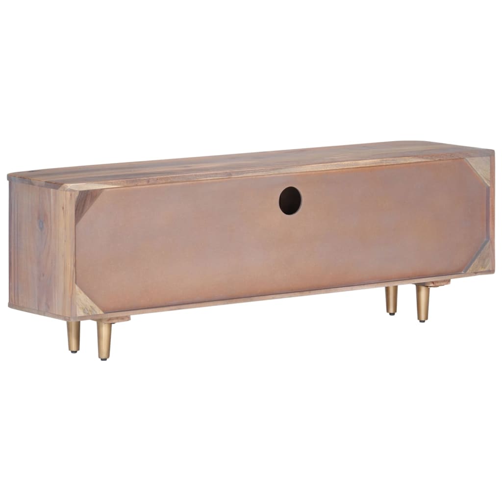 Komoda za TV 118x30x40 cm od punog drva akacije