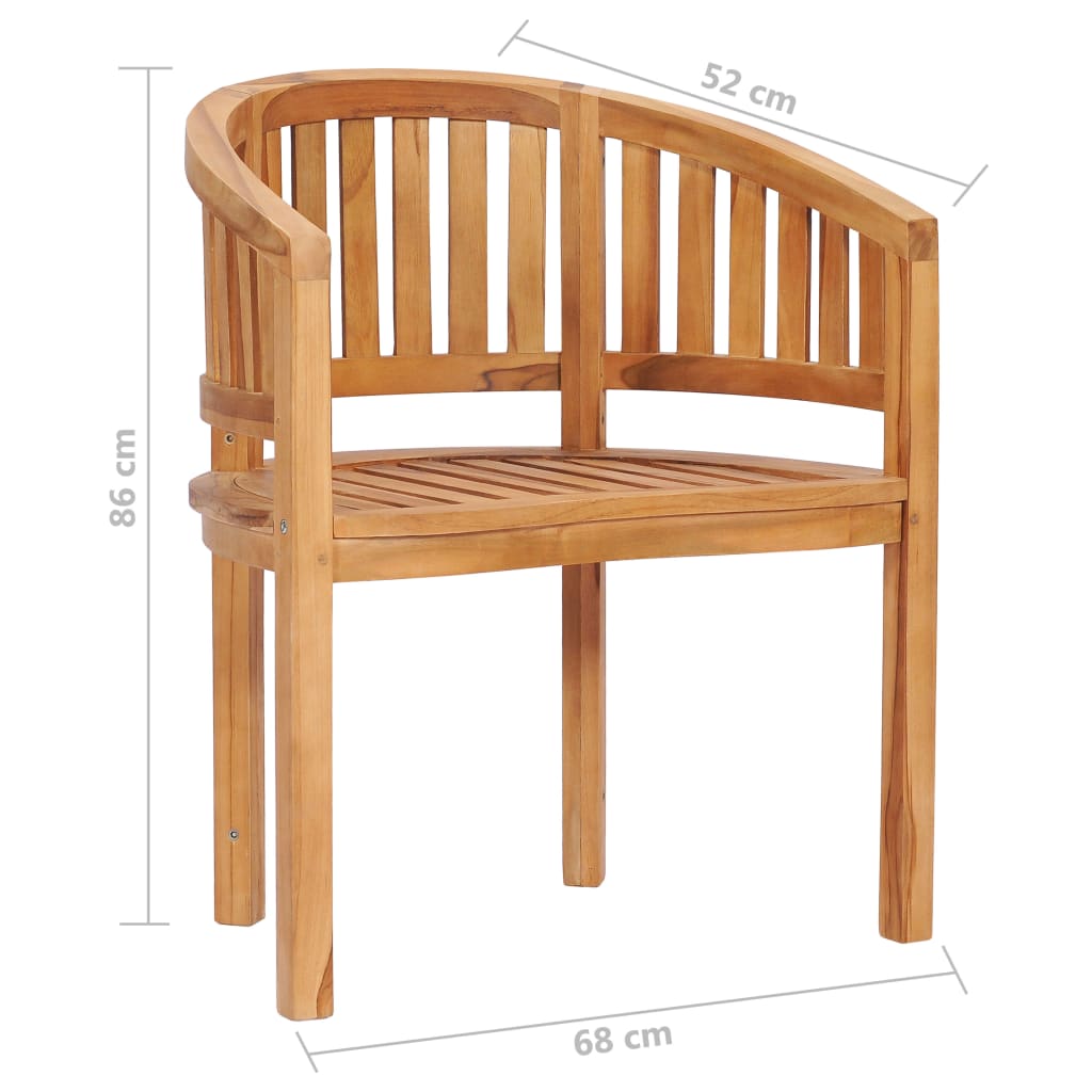 5-piece garden lounge set solid teak