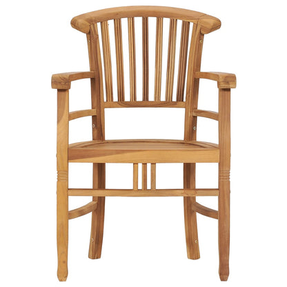 3-piece garden dining set solid teak