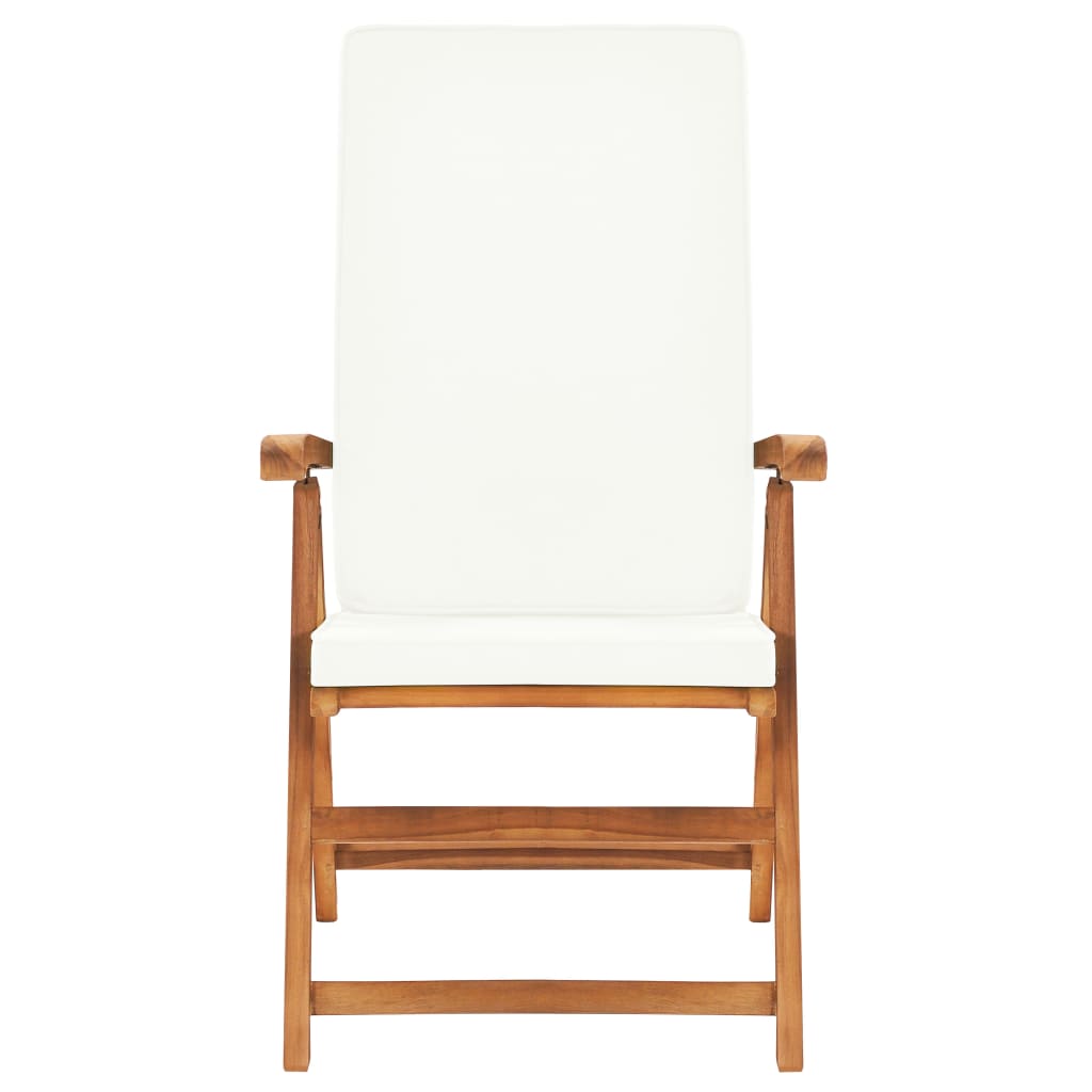 9-piece garden dining set with cushions solid teak