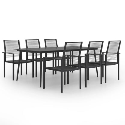 7-piece garden dining set