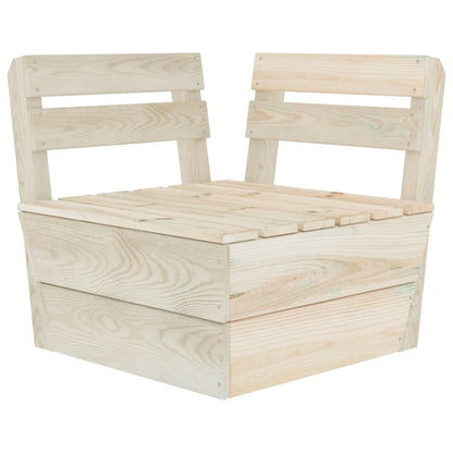 10-piece garden pallet lounge set Impregnated spruce wood