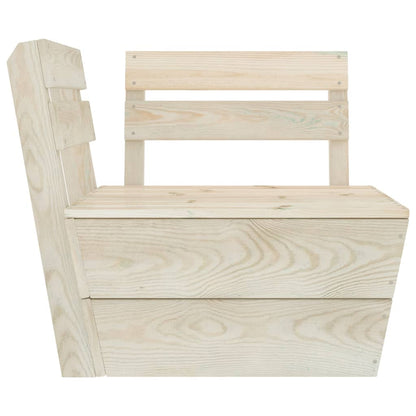 10-piece garden pallet lounge set Impregnated spruce wood