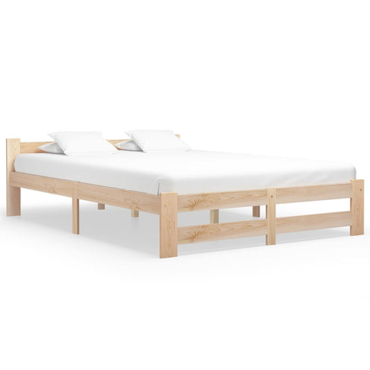 Solid pine bed 160x200 cm