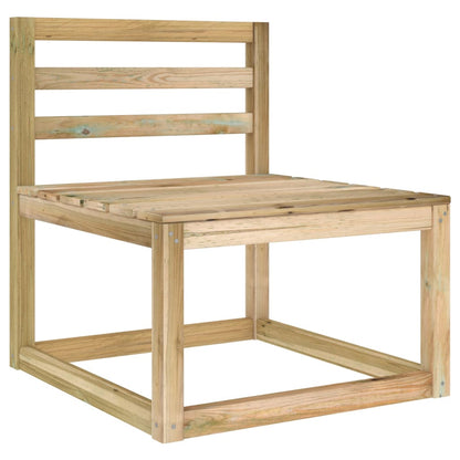 6-piece garden lounge set with wine-red cushions