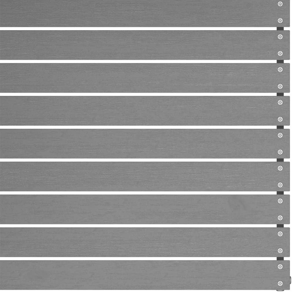 3-piece garden lounge set grey solid pine wood