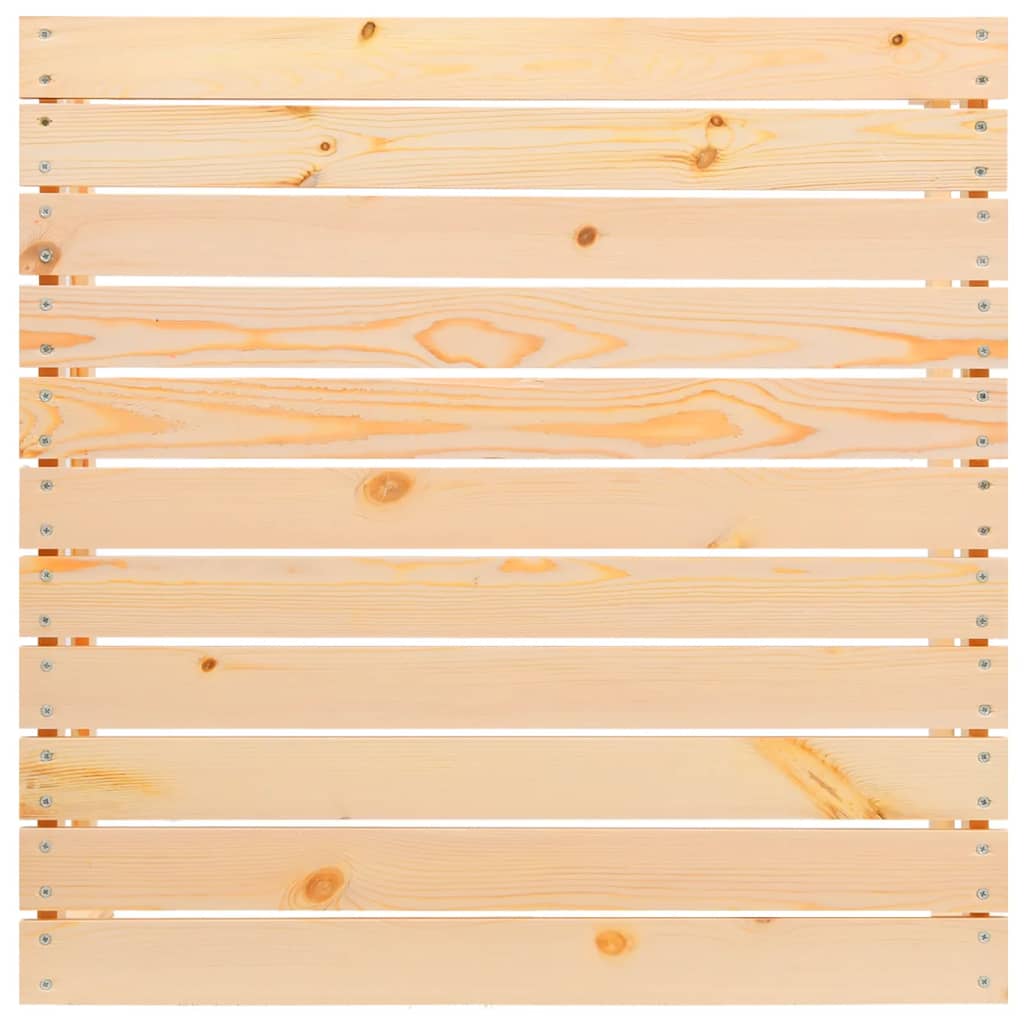 2 kom. Vrtna garnitura za sjedenje s jastucima od punog borovine