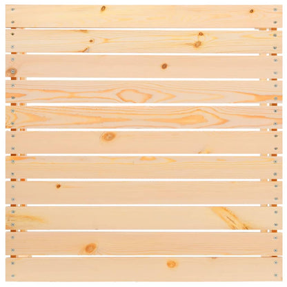 2 kom. Vrtna garnitura za sjedenje s jastucima od punog borovine