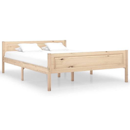 Solid pine bed 160x200 cm