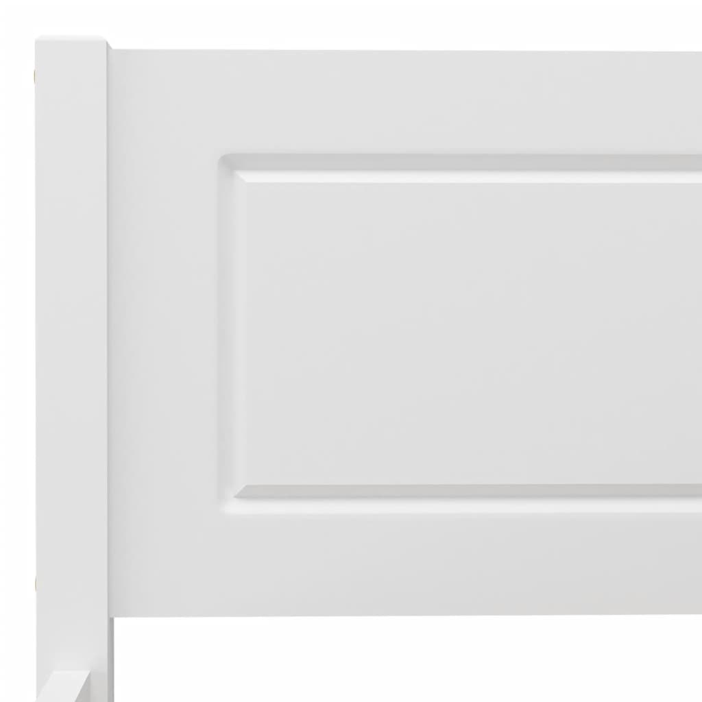 Puni krevet bor bijeli 140x200 cm