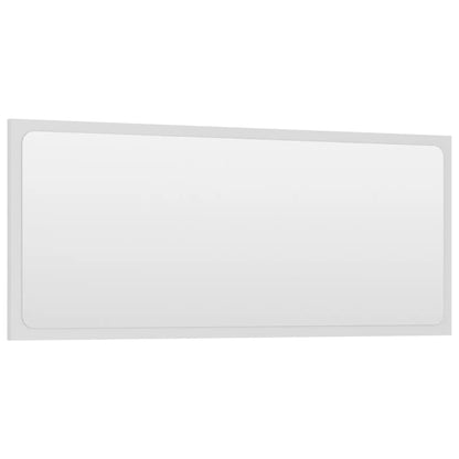 Bathroom furniture set white wood material