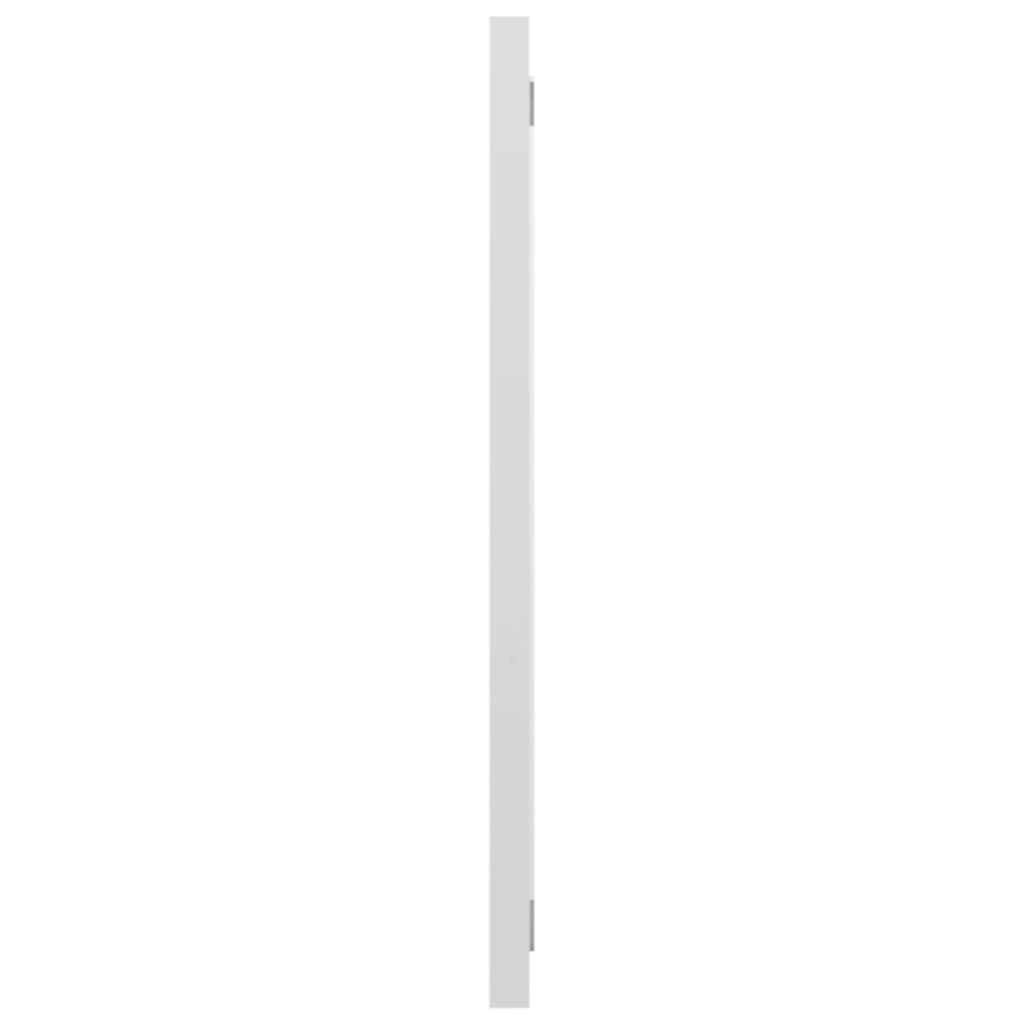 Bathroom furniture set high gloss white wood material