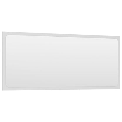 Bathroom furniture set white wood material