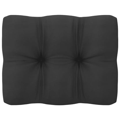 4-Sitzer-Gartensofa mit Kissen Kiefer Massivholz