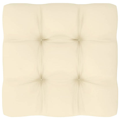 7-piece garden lounge set with cushions honey brown solid pine