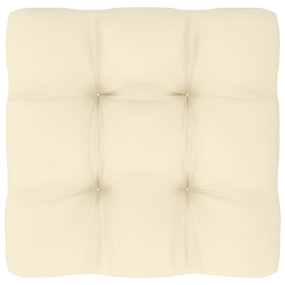 12-tlg. Garten-Lounge-Set mit Kissen Honigbraun Massivholz